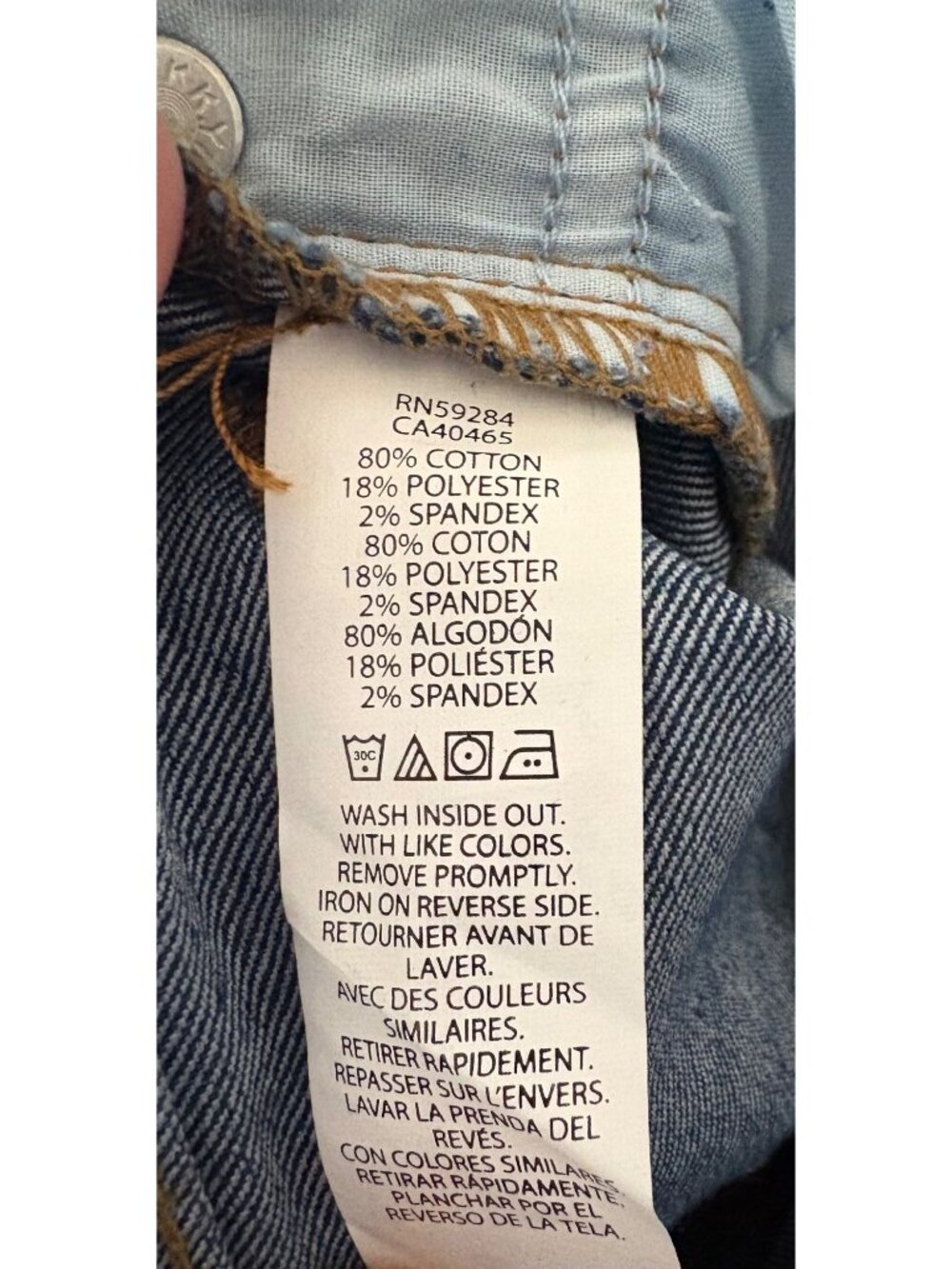 Girls NWT Skinny Jeans Jeggings Multi-Wash Denim Bundle of 3 Size 7 - Picture 9 of 13